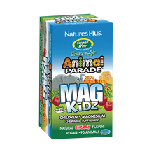 Load image into Gallery viewer, Animal Parade Magnesíum fyrir börn tuggutöflur 90 stk.