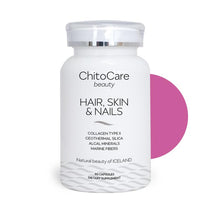 Load image into Gallery viewer, ChitoCare Beauty Hair Skin & Nails 90 hylki
