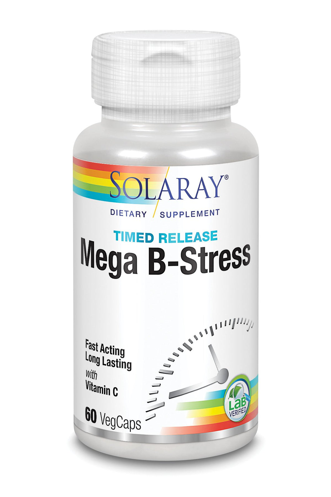 Solaray Mega B-Stress 120 hylki