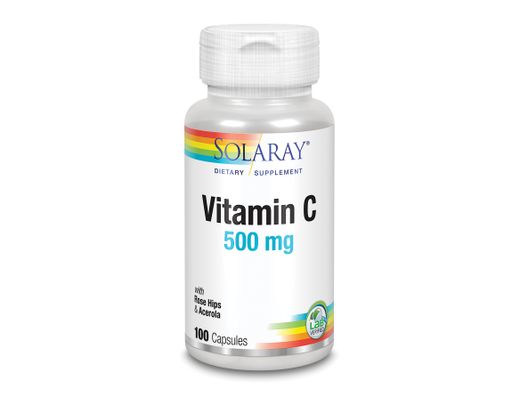 Solaray C-Vitamin, 500 mg 100 hylki