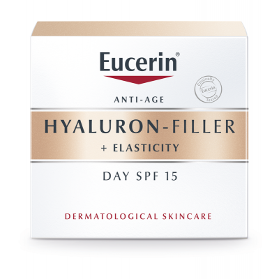 Eucerin Hyaluron-Filler+Elasticity Day Cream SPF15, 50 ml.
