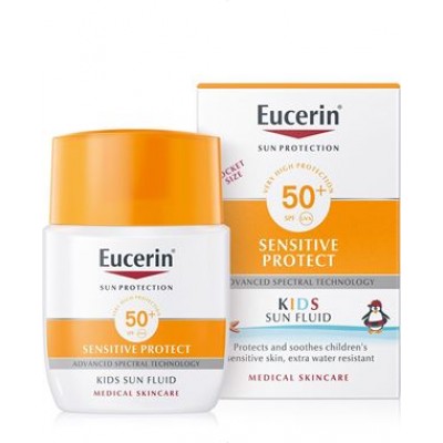 Eucerin Sensitive Protect Kids Sun Fluid Pocket 50+