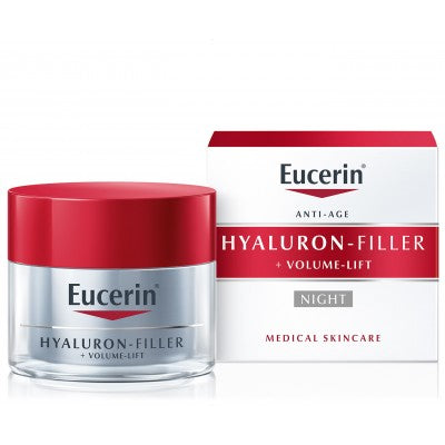 Eucerin Hyaluron-Filler + Volume-Lift næturkrem 50 ml