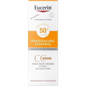 Eucerin Sun Cream Tinted CC Medium SPF 50+ 50ml