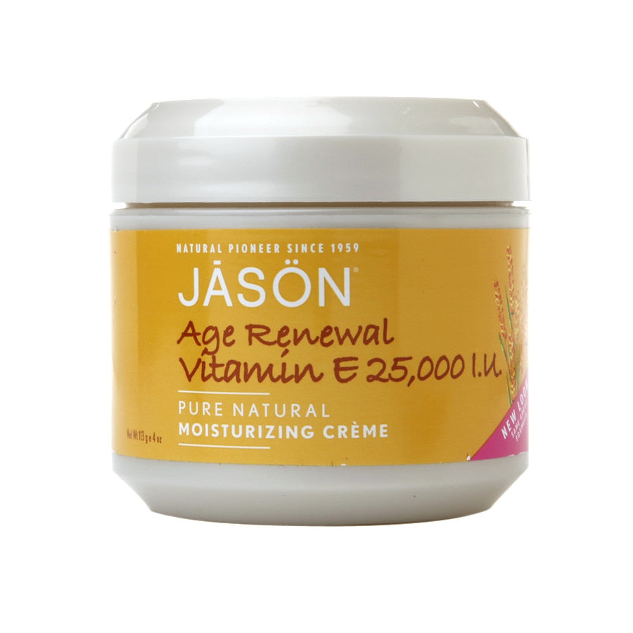 Jason Age Renewal Vitamin E 25,000 IU Moisturizing Creme 113 gr.