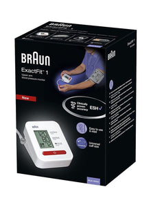 Braun ExactFit-1 blóðþrýstingsmælir fyrir upphandlegg