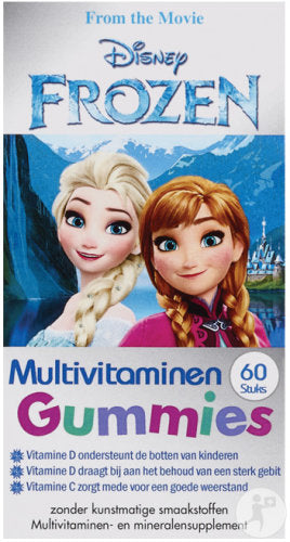 Disney Frozen Fjölvítamín 60 hlaup